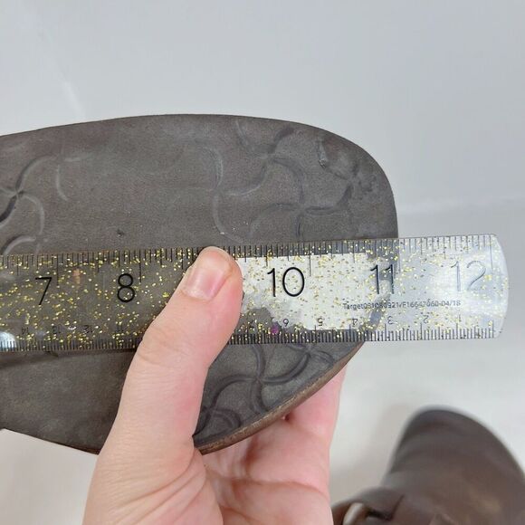 SOLD Birkenstock Boston Brown Leather Mules Women's Size 10 - Picture 2 of 8